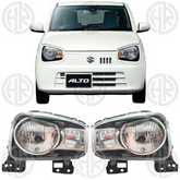 Suzuki Alto Projector LED Headlights with RGB Ring Lights | Model 2018–2021